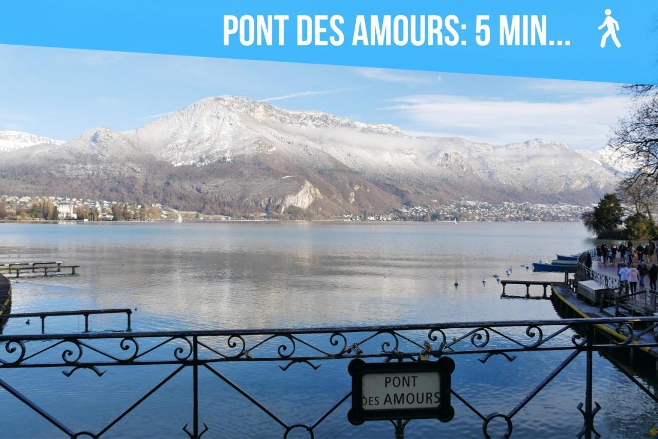 Le Carnot - Mycosyapart, Duplex Coeur De Ville Et Lac, Climatise Annecy Exteriér fotografie