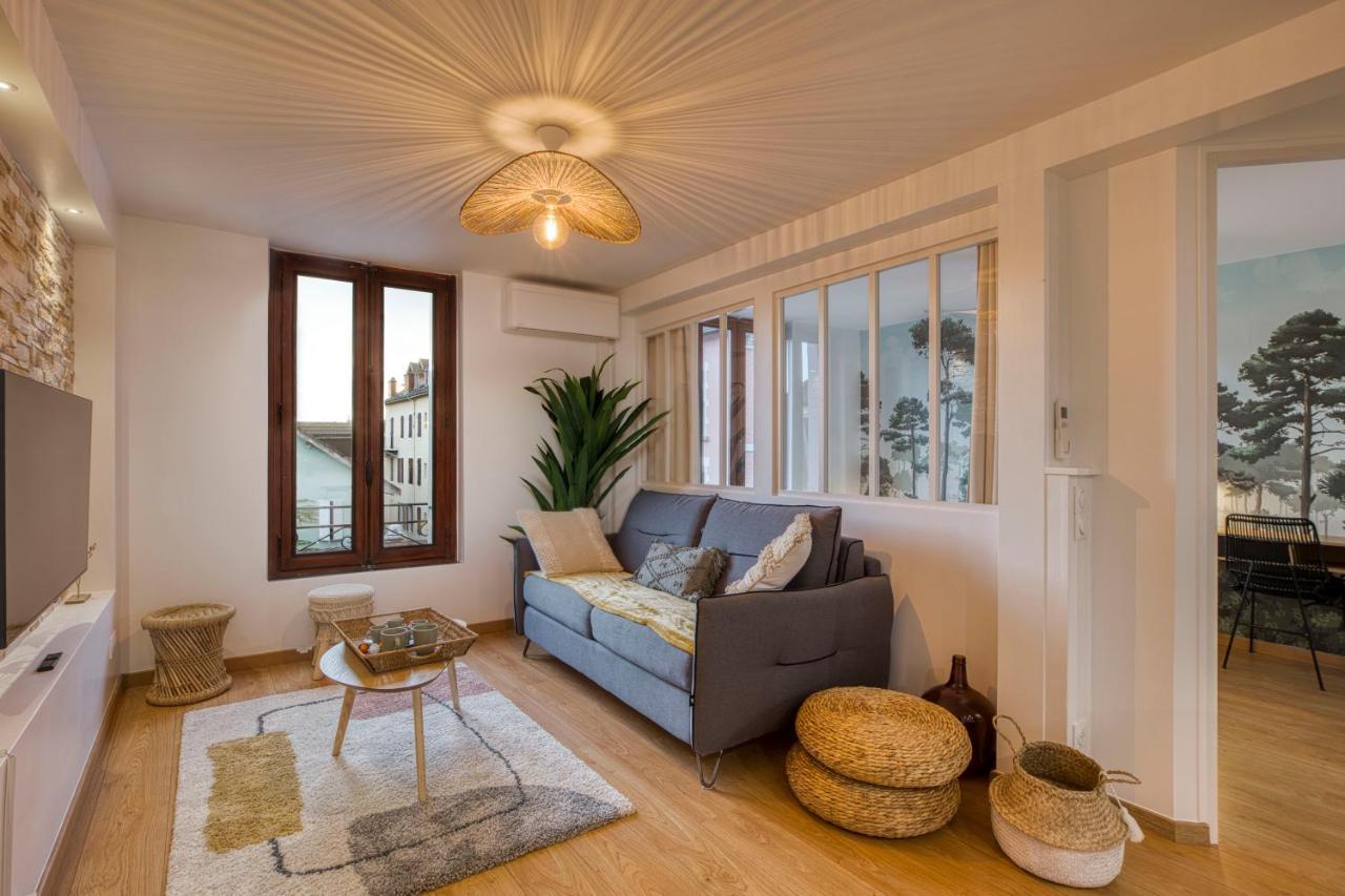 Le Carnot - Mycosyapart, Duplex Coeur De Ville Et Lac, Climatise Annecy Exteriér fotografie